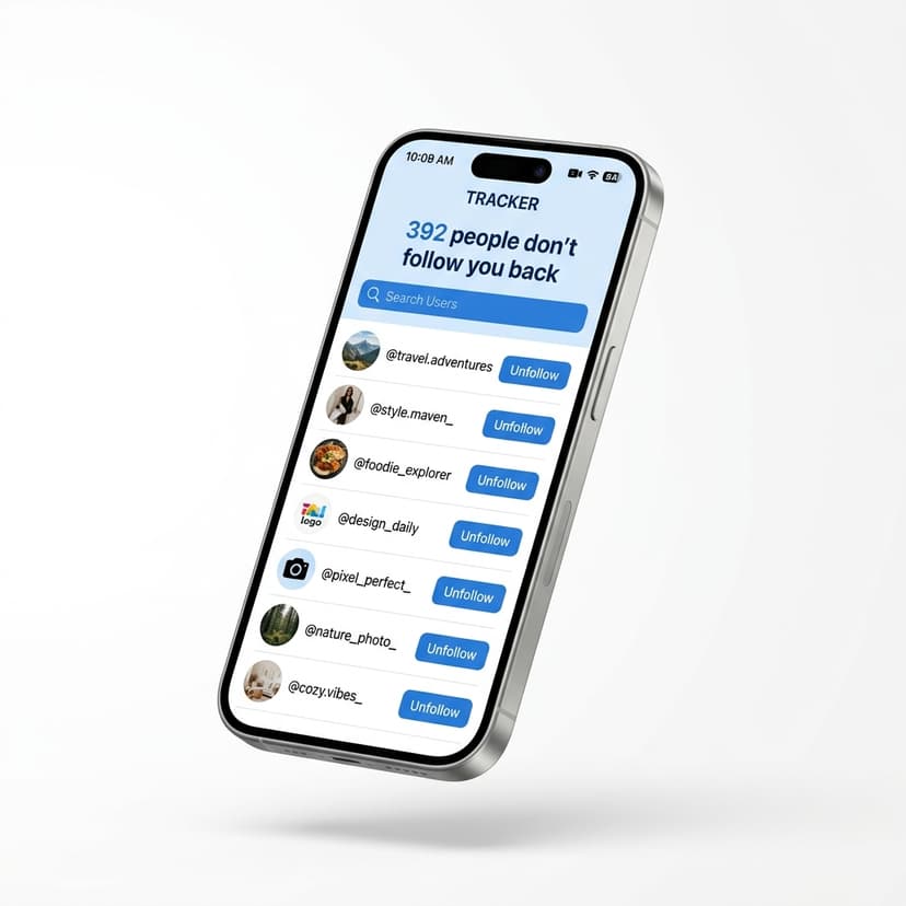 Writoma Unfollower App Preview